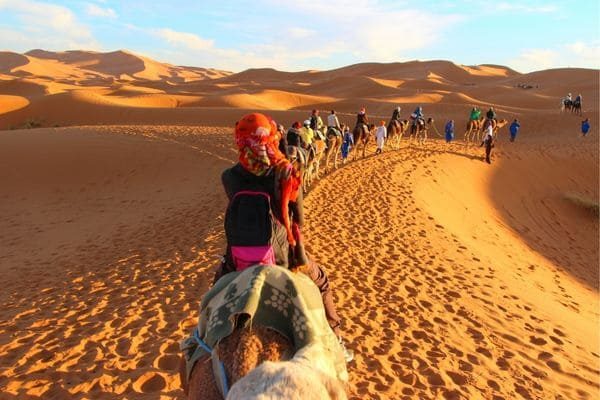 4 days marrakech to fes desert tour
